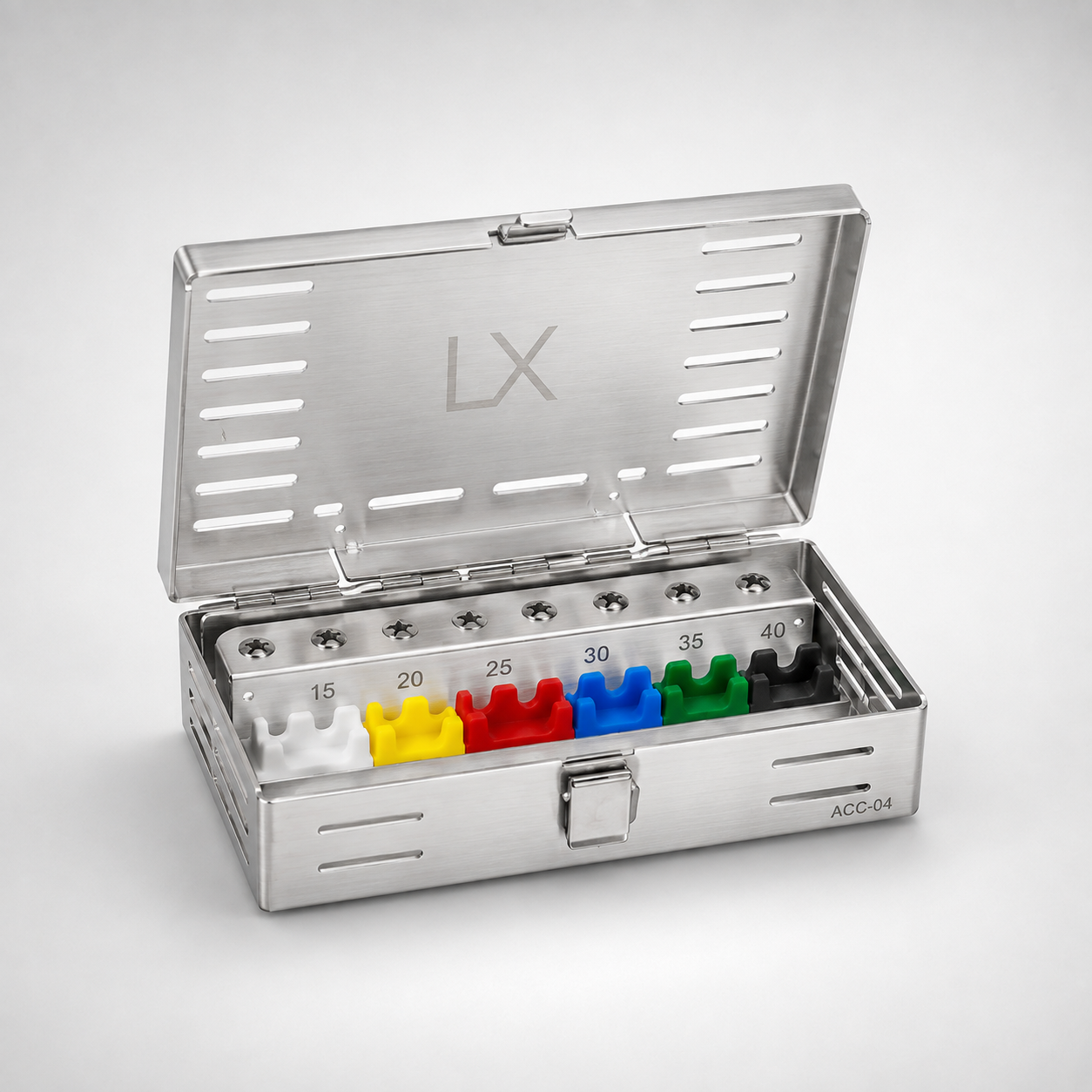 ACC-04 Endodontic File Organizer Cassette Manufacturer LX DENTAL